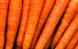 Carrots representing vitamin A